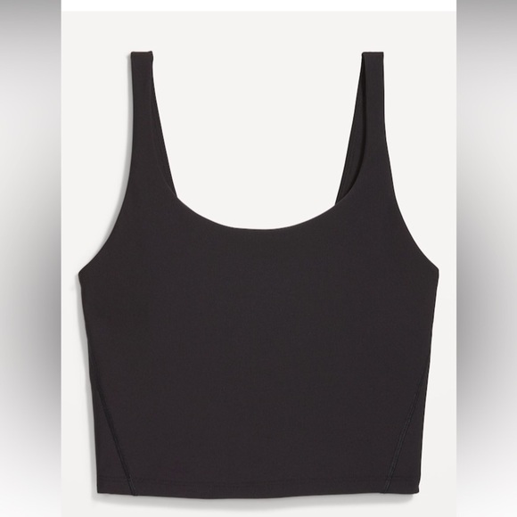 NWT! Old Navy Black Light Support PowerSoft Longline Sports Bra - Multiple 🤎 - Picture 3 of 12